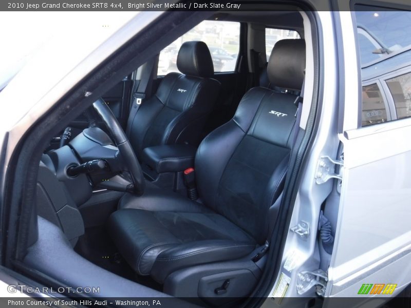 Bright Silver Metallic / Dark Slate Gray 2010 Jeep Grand Cherokee SRT8 4x4