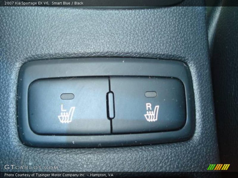 Smart Blue / Black 2007 Kia Sportage EX V6