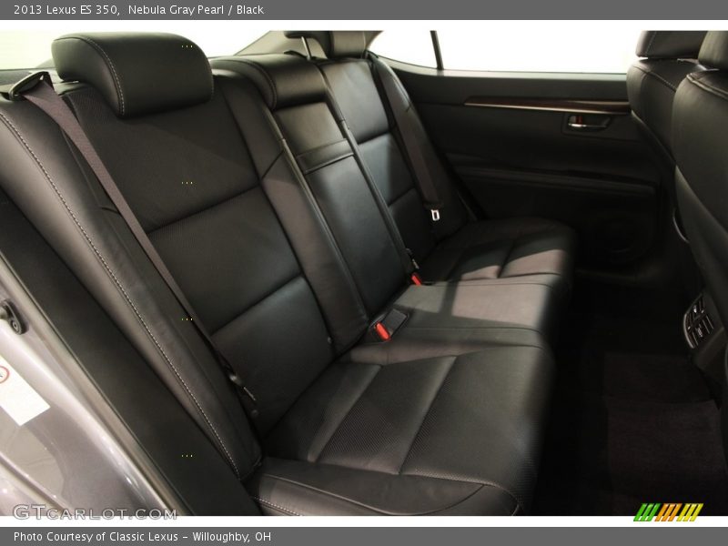 Nebula Gray Pearl / Black 2013 Lexus ES 350