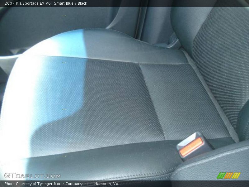 Smart Blue / Black 2007 Kia Sportage EX V6