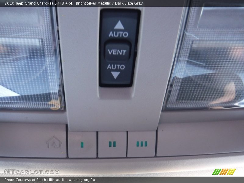 Bright Silver Metallic / Dark Slate Gray 2010 Jeep Grand Cherokee SRT8 4x4