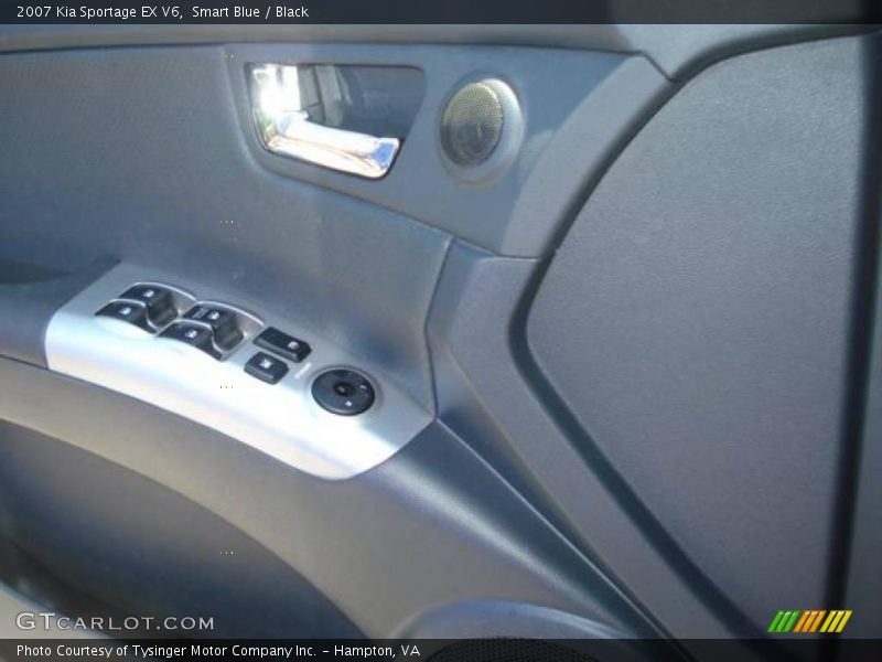 Smart Blue / Black 2007 Kia Sportage EX V6