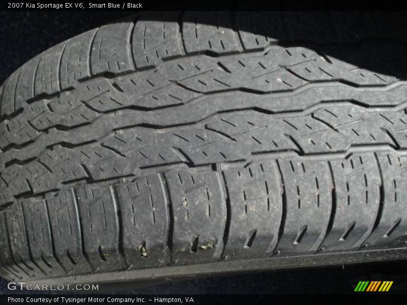 Smart Blue / Black 2007 Kia Sportage EX V6