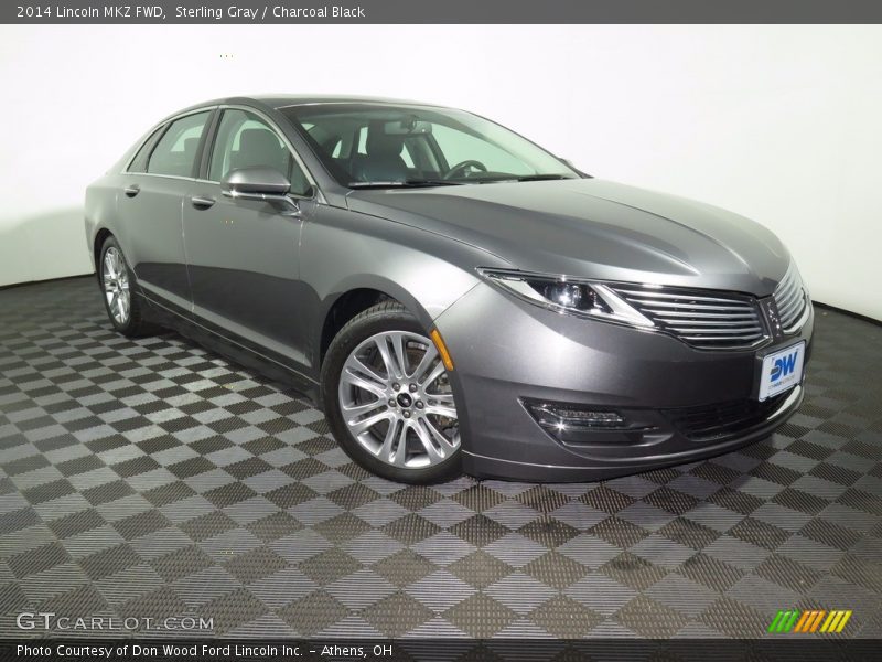 Sterling Gray / Charcoal Black 2014 Lincoln MKZ FWD
