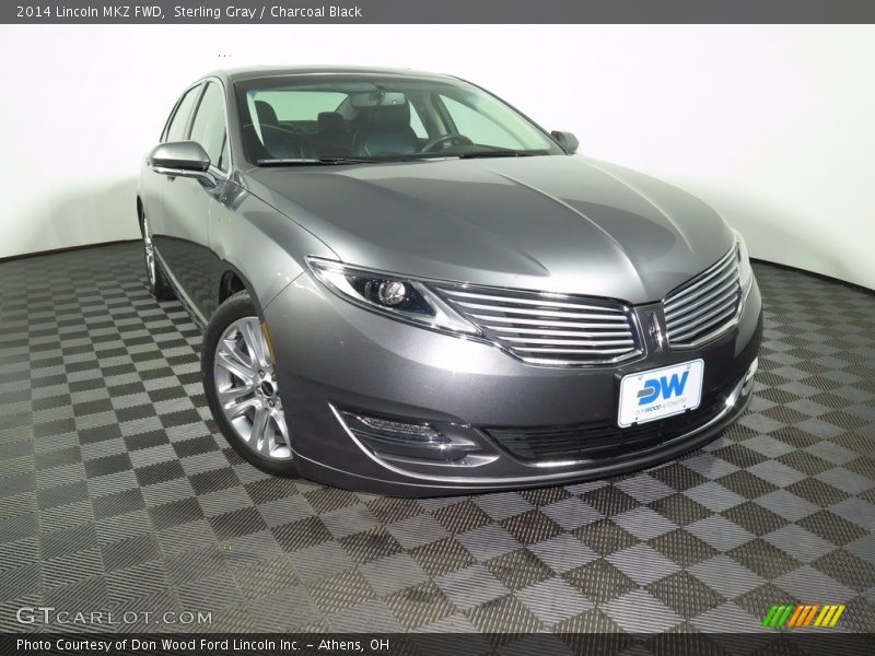 Sterling Gray / Charcoal Black 2014 Lincoln MKZ FWD