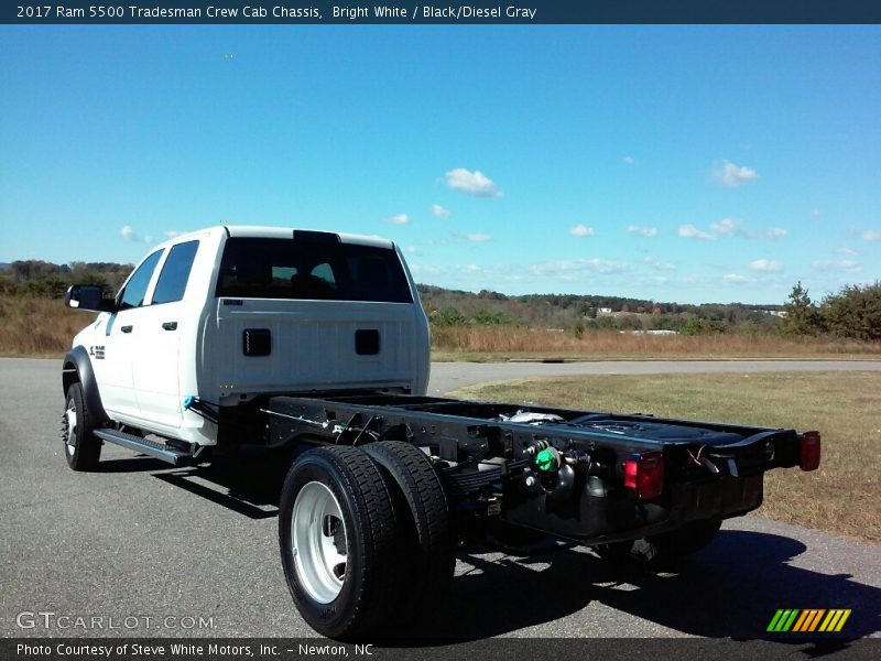 Bright White / Black/Diesel Gray 2017 Ram 5500 Tradesman Crew Cab Chassis