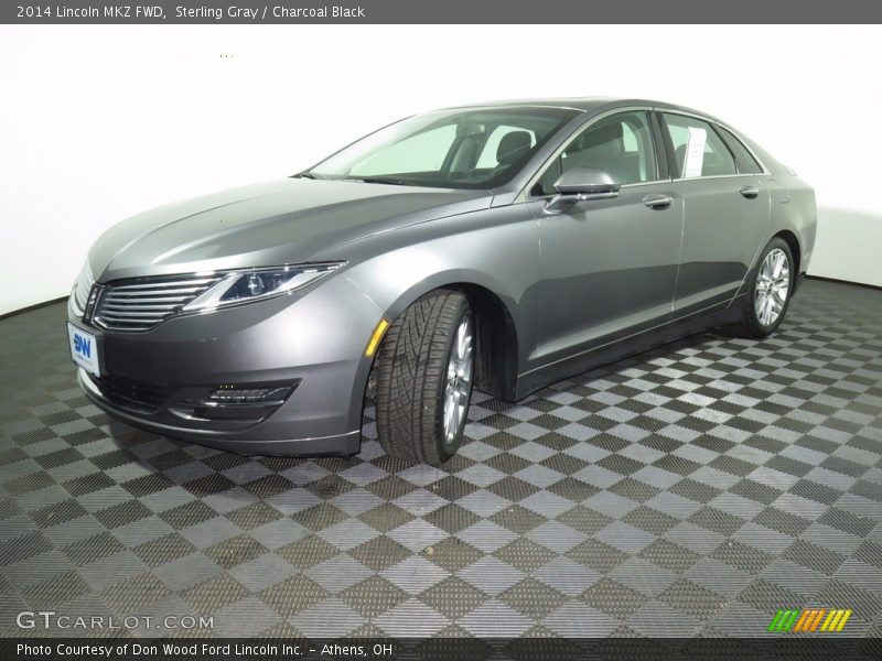 Sterling Gray / Charcoal Black 2014 Lincoln MKZ FWD