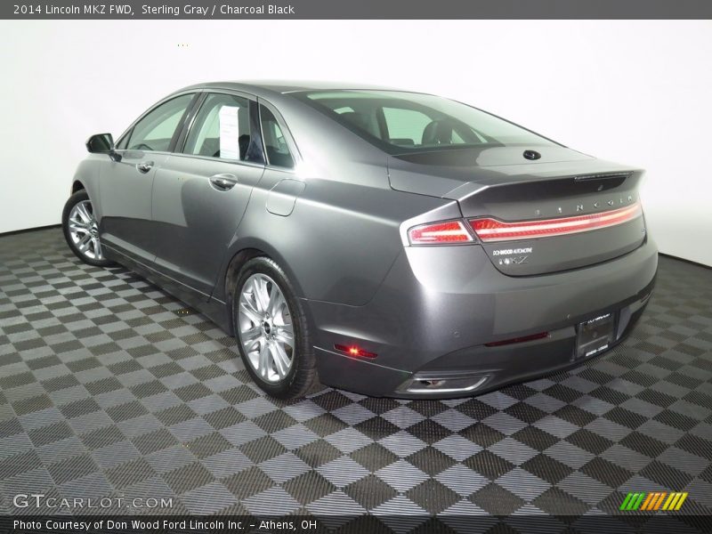 Sterling Gray / Charcoal Black 2014 Lincoln MKZ FWD