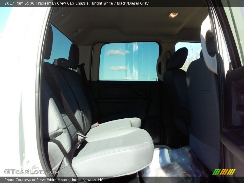 Bright White / Black/Diesel Gray 2017 Ram 5500 Tradesman Crew Cab Chassis