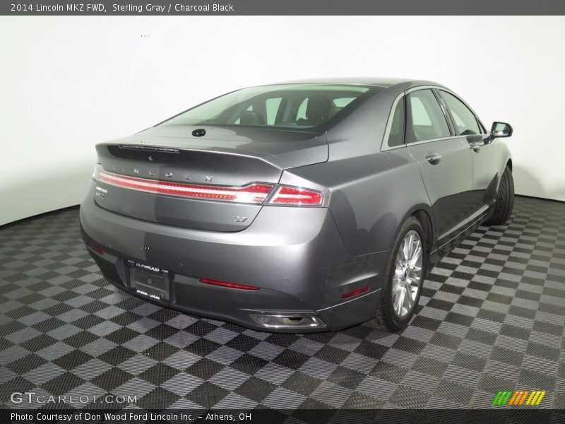 Sterling Gray / Charcoal Black 2014 Lincoln MKZ FWD