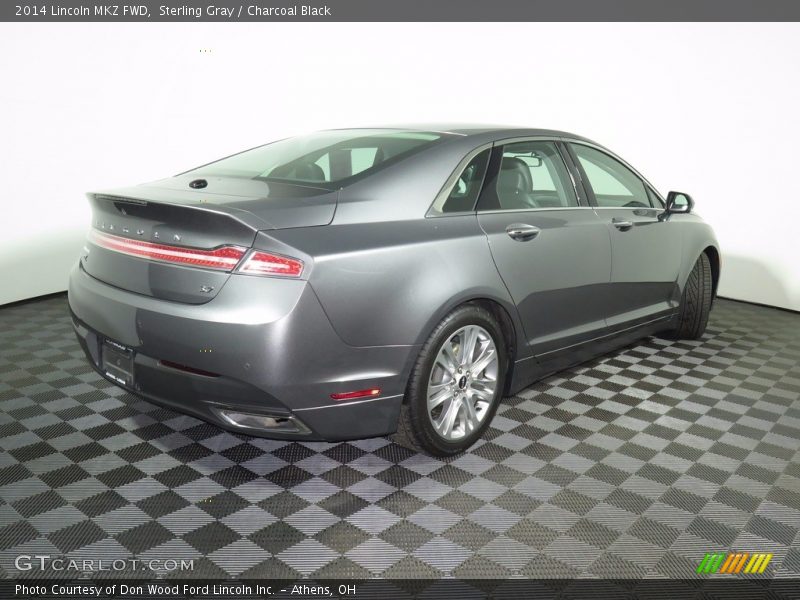 Sterling Gray / Charcoal Black 2014 Lincoln MKZ FWD