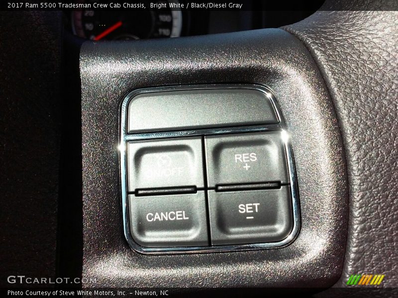 Bright White / Black/Diesel Gray 2017 Ram 5500 Tradesman Crew Cab Chassis