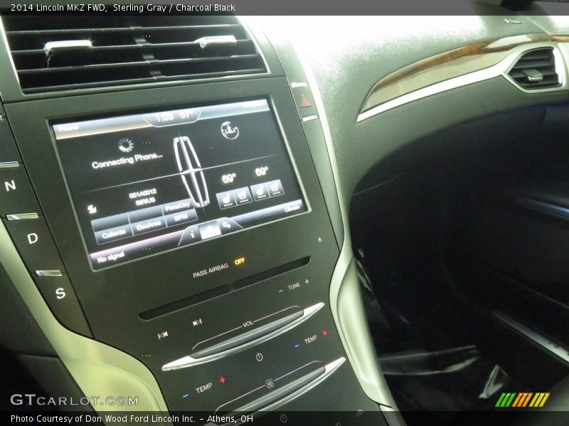 Sterling Gray / Charcoal Black 2014 Lincoln MKZ FWD