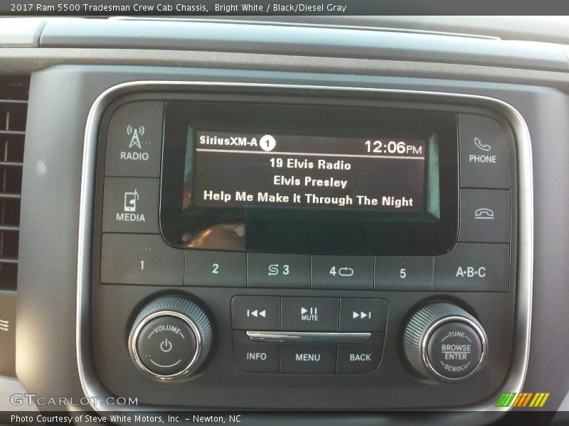 Bright White / Black/Diesel Gray 2017 Ram 5500 Tradesman Crew Cab Chassis
