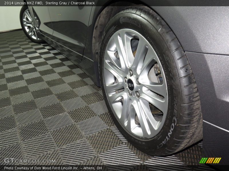 Sterling Gray / Charcoal Black 2014 Lincoln MKZ FWD