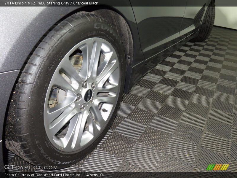 Sterling Gray / Charcoal Black 2014 Lincoln MKZ FWD