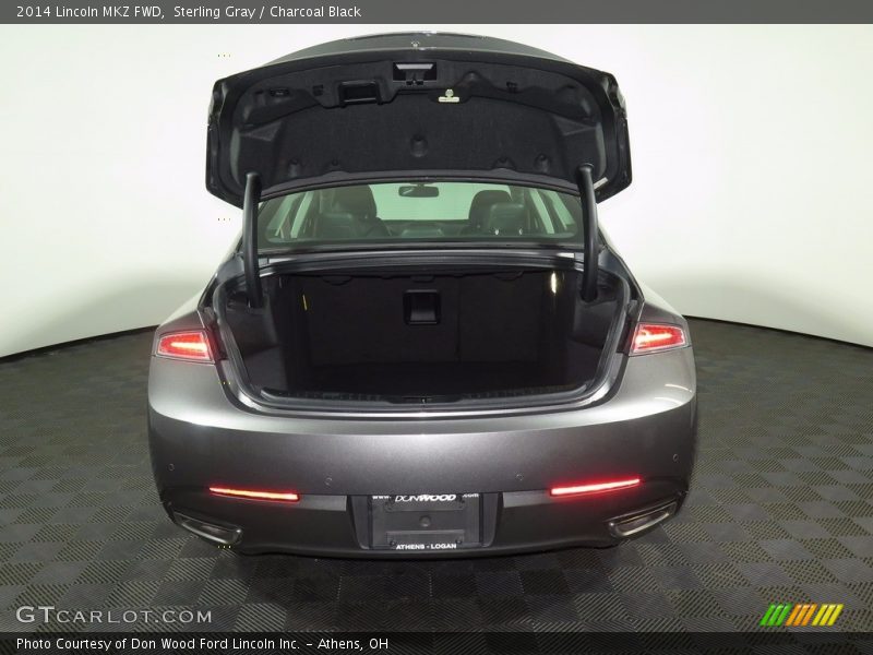 Sterling Gray / Charcoal Black 2014 Lincoln MKZ FWD