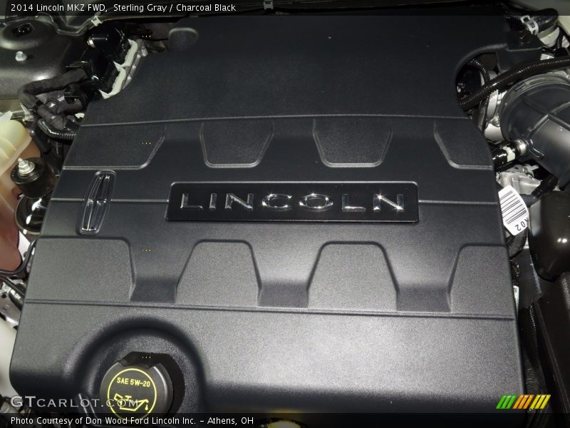 Sterling Gray / Charcoal Black 2014 Lincoln MKZ FWD