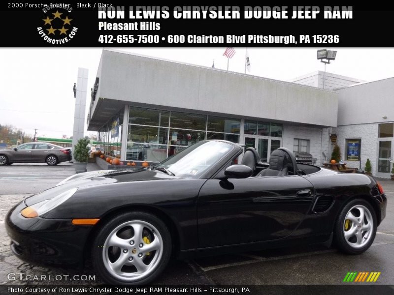 Black / Black 2000 Porsche Boxster