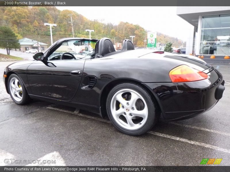 Black / Black 2000 Porsche Boxster
