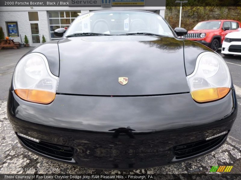 Black / Black 2000 Porsche Boxster