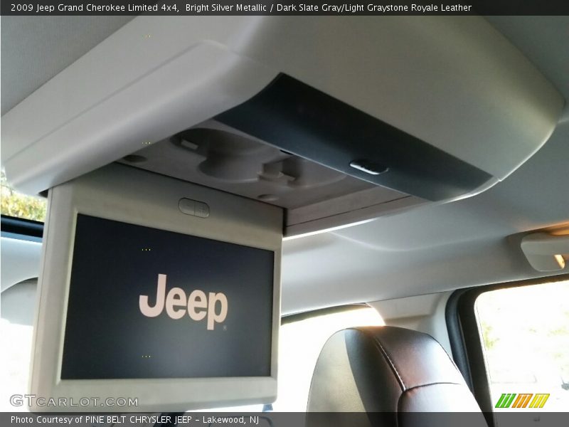 Bright Silver Metallic / Dark Slate Gray/Light Graystone Royale Leather 2009 Jeep Grand Cherokee Limited 4x4