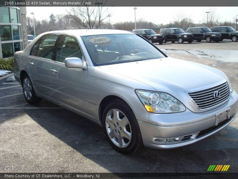 Mercury Metallic / Ash 2005 Lexus LS 430 Sedan