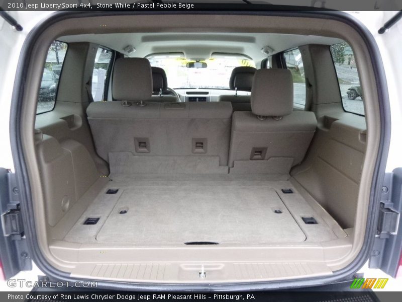 Stone White / Pastel Pebble Beige 2010 Jeep Liberty Sport 4x4
