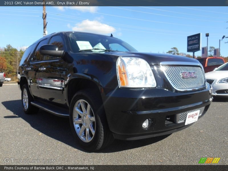 Onyx Black / Ebony 2013 GMC Yukon Denali AWD