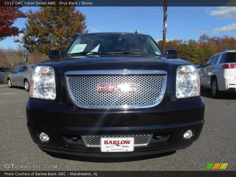 Onyx Black / Ebony 2013 GMC Yukon Denali AWD