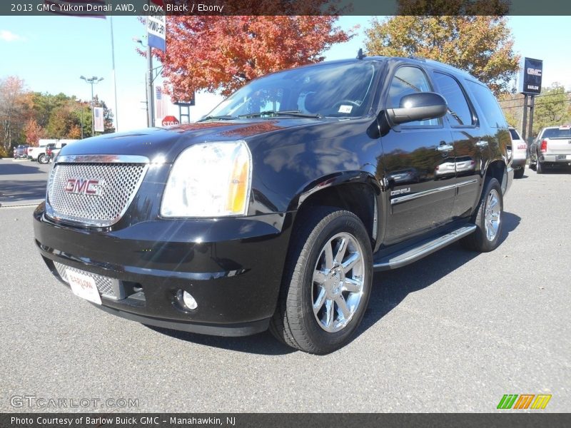 Onyx Black / Ebony 2013 GMC Yukon Denali AWD