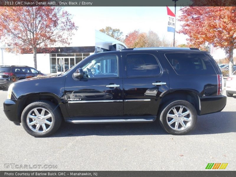 Onyx Black / Ebony 2013 GMC Yukon Denali AWD