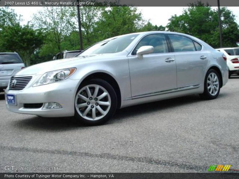 Mercury Metallic / Light Gray 2007 Lexus LS 460 L