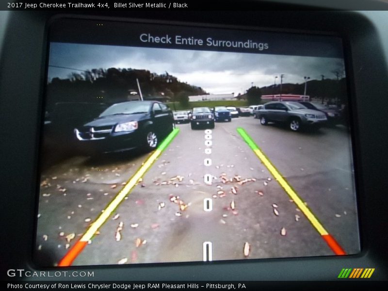 Billet Silver Metallic / Black 2017 Jeep Cherokee Trailhawk 4x4