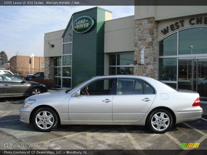 Mercury Metallic / Ash 2005 Lexus LS 430 Sedan