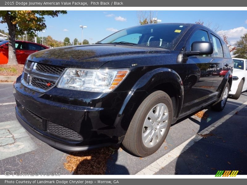 Pitch Black / Black 2015 Dodge Journey American Value Package