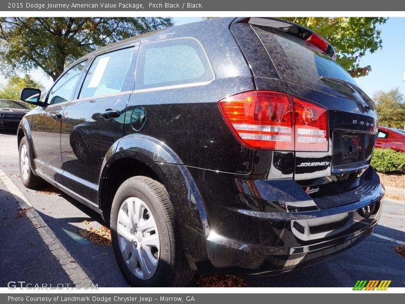 Pitch Black / Black 2015 Dodge Journey American Value Package