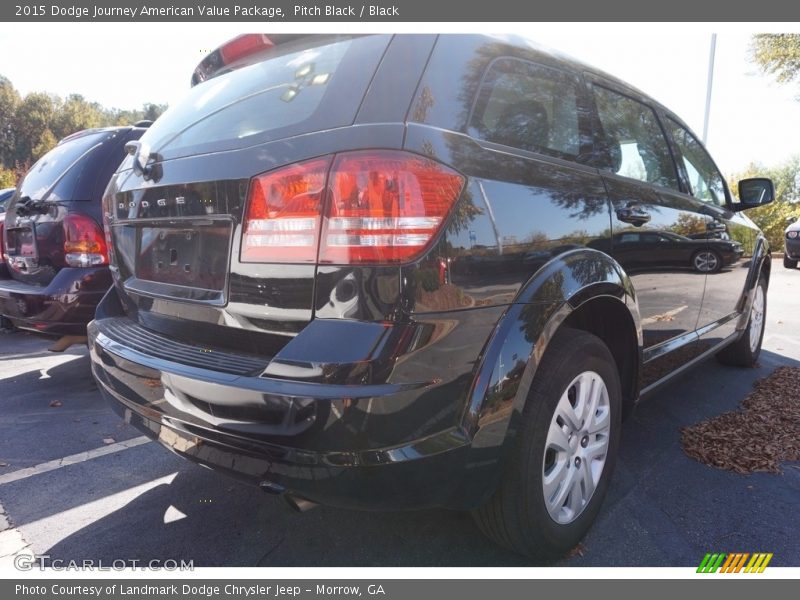 Pitch Black / Black 2015 Dodge Journey American Value Package