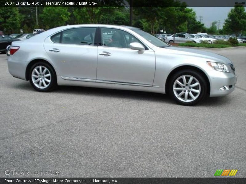 Mercury Metallic / Light Gray 2007 Lexus LS 460 L