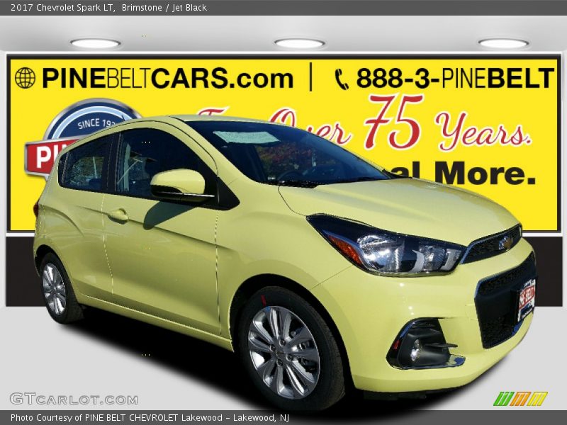 Brimstone / Jet Black 2017 Chevrolet Spark LT
