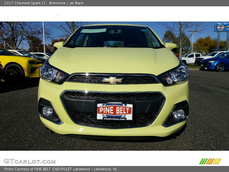 Brimstone / Jet Black 2017 Chevrolet Spark LT