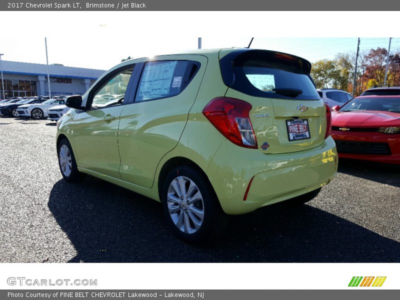 Brimstone / Jet Black 2017 Chevrolet Spark LT