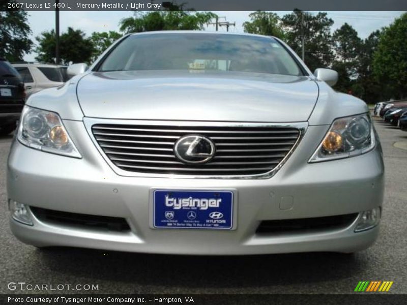 Mercury Metallic / Light Gray 2007 Lexus LS 460 L