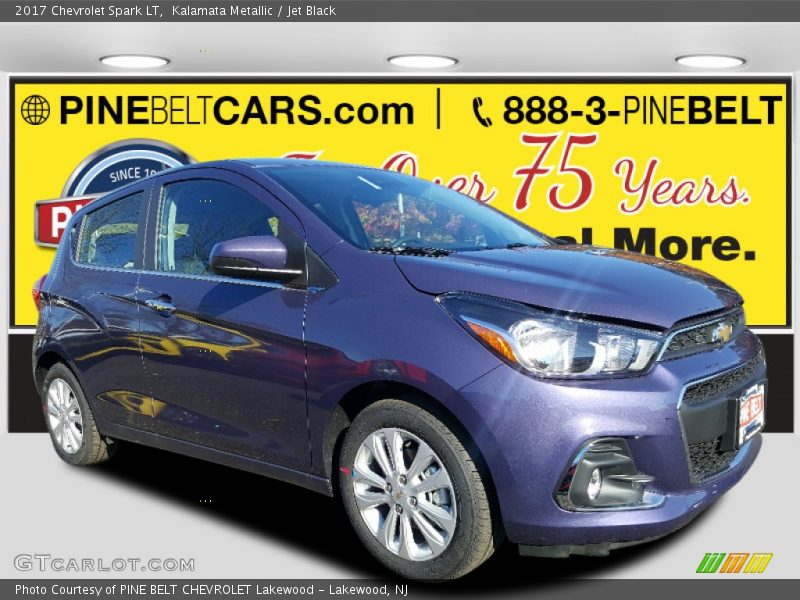 Kalamata Metallic / Jet Black 2017 Chevrolet Spark LT