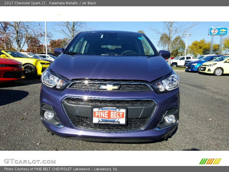 Kalamata Metallic / Jet Black 2017 Chevrolet Spark LT