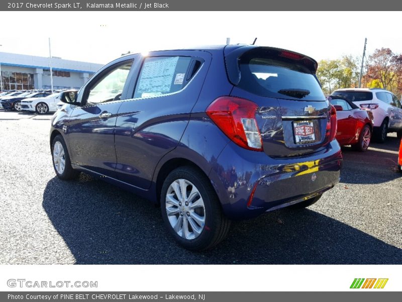 Kalamata Metallic / Jet Black 2017 Chevrolet Spark LT