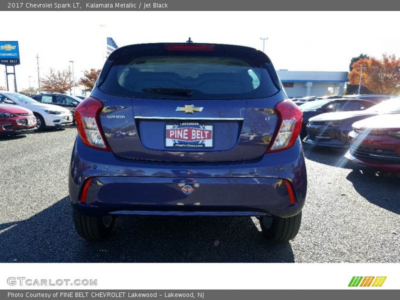 Kalamata Metallic / Jet Black 2017 Chevrolet Spark LT