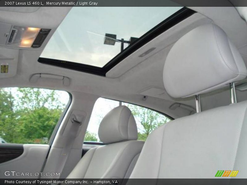 Mercury Metallic / Light Gray 2007 Lexus LS 460 L