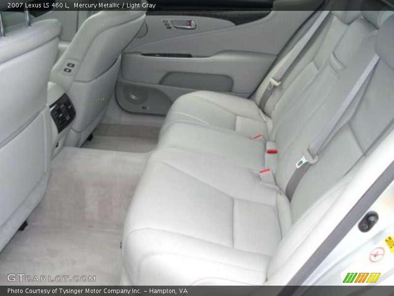 Mercury Metallic / Light Gray 2007 Lexus LS 460 L