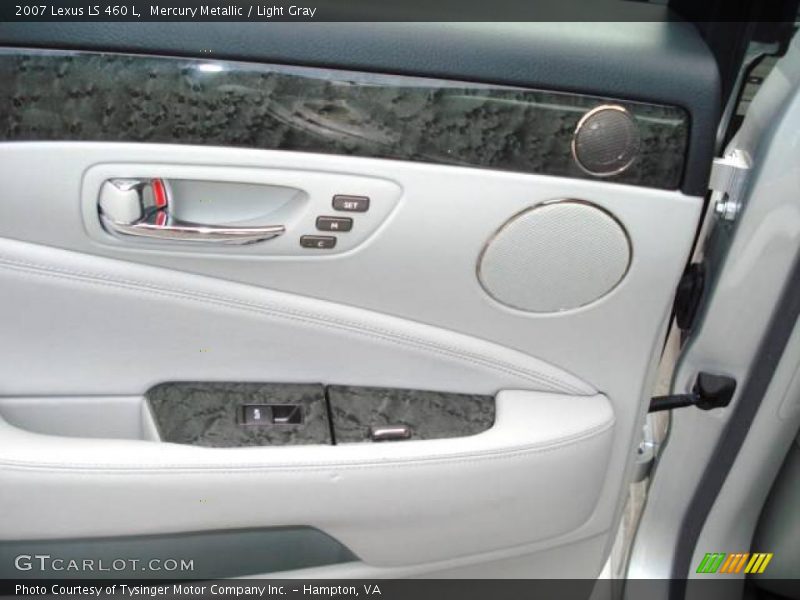 Mercury Metallic / Light Gray 2007 Lexus LS 460 L